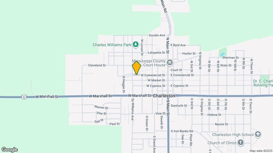 407 W Commercial St Map and Location Details