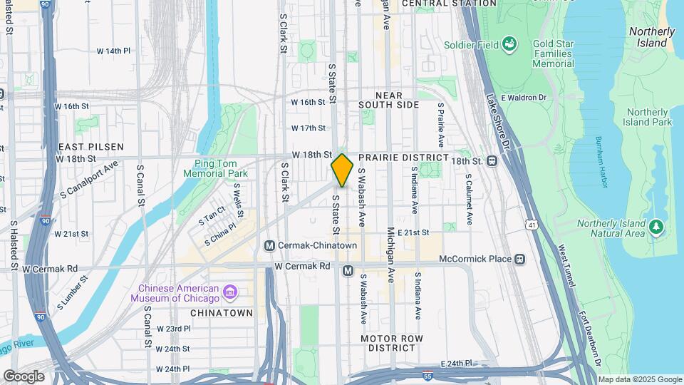 1915 S State St Map and Location Details