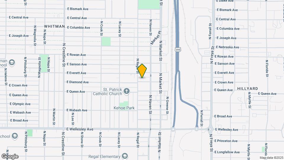 2911 E Diamond Ave Map and Location Details