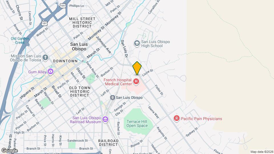 1777 Johnson Ave Map and Location Details