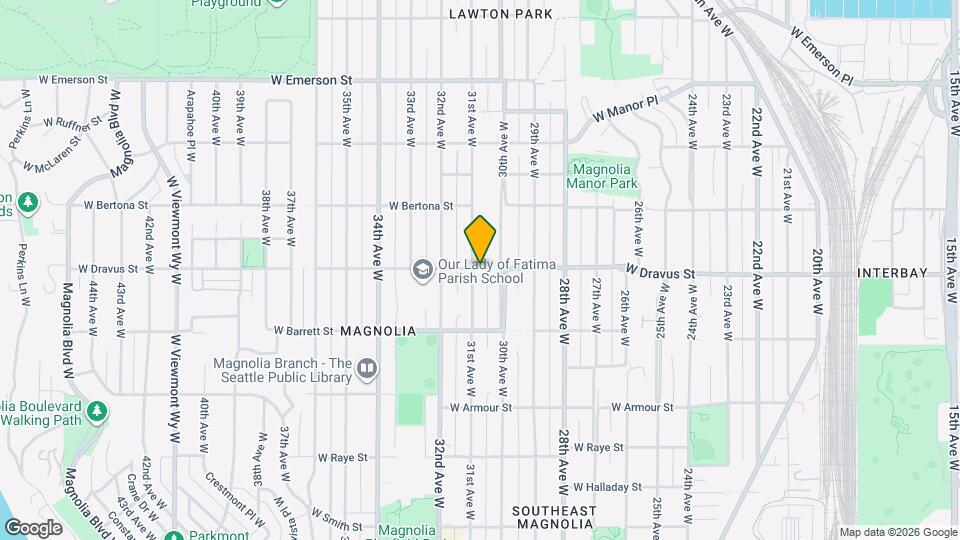 3058 31st Ave W Map and Location Details