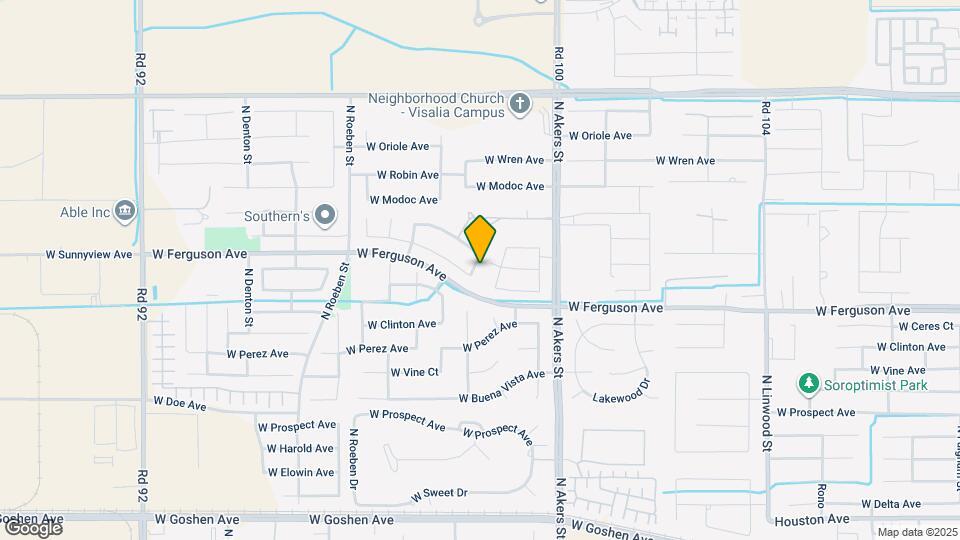 2324 N Peppertree St Map and Location Details