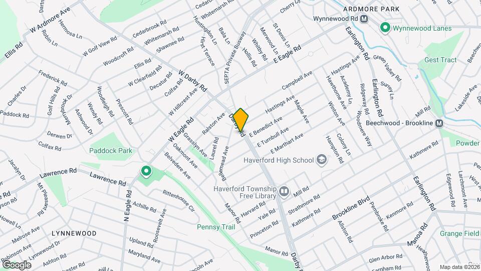 2114 Darby Rd Mapa y Detalles de la Ubicación