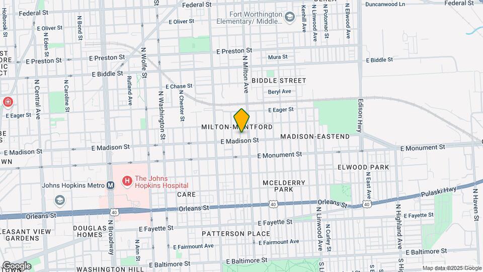 803 N Port St Map and Location Details