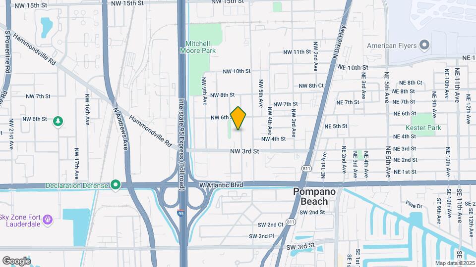 417 NW 7th Ave Mapa y Detalles de la Ubicación