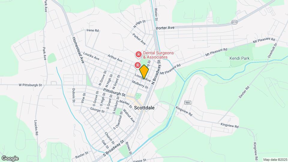 205 Loucks Ave Mapa y Detalles de la Ubicación