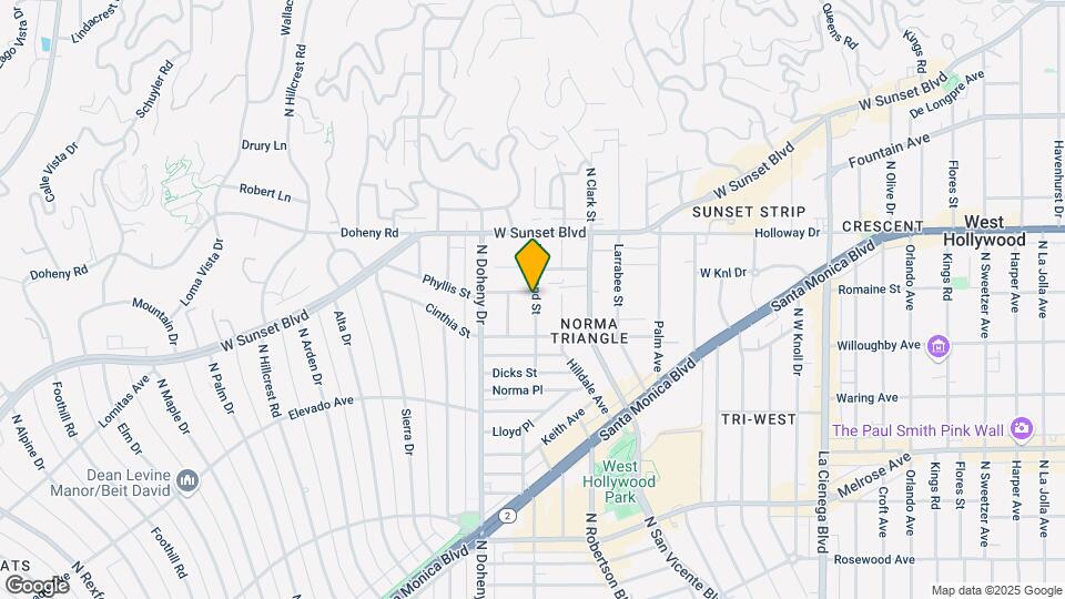 9000 Phyllis Ave Map and Location Details