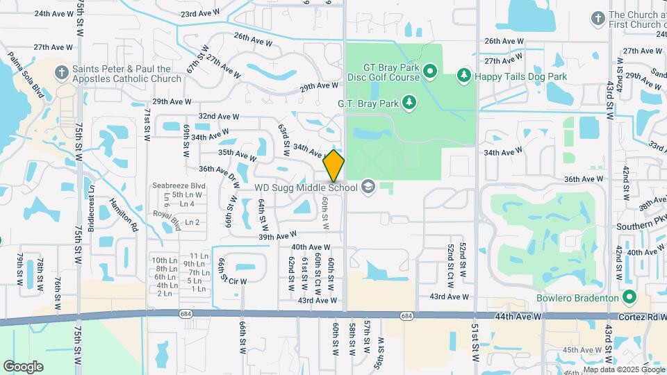 5928 36th Ave Cir W, Unit E33 Mapa y Detalles de la Ubicación
