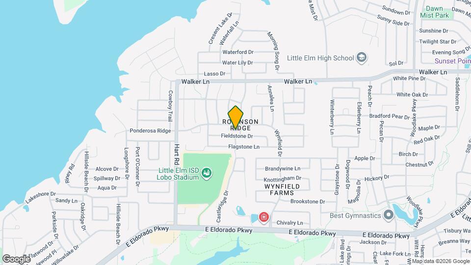 1545 Fieldstone Dr Map and Location Details