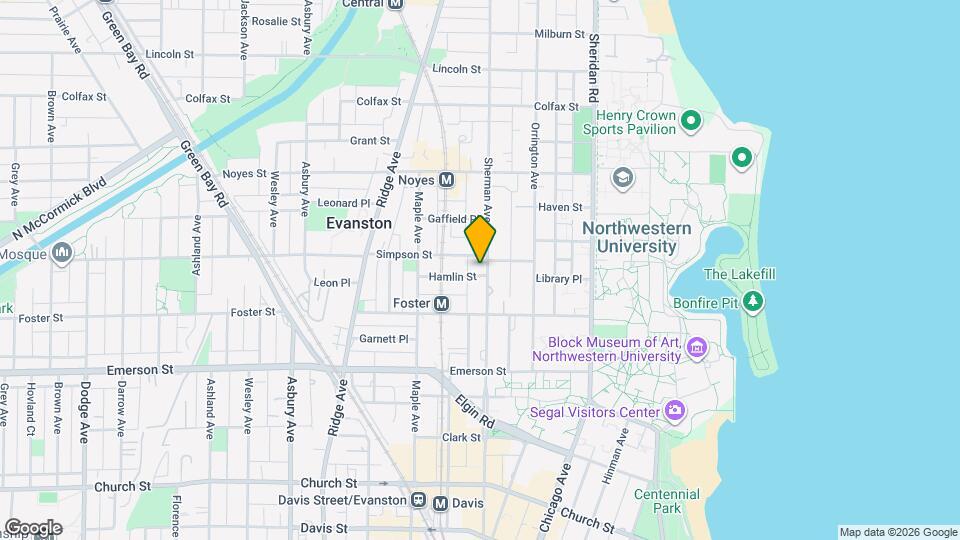 2036 Sherman Ave Map and Location Details