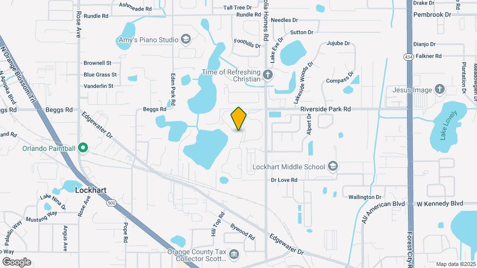 6814 Woodlake Dr Map and Location Details
