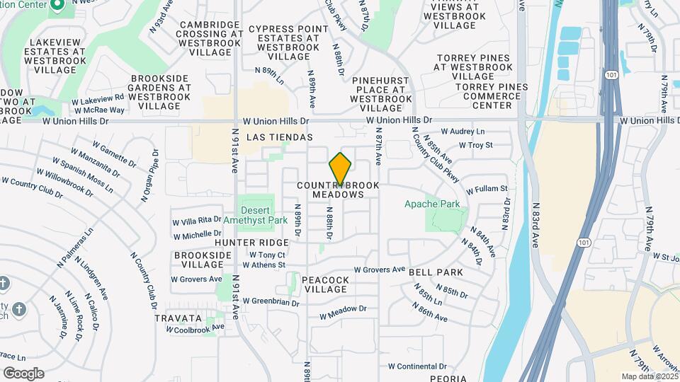 8803 W John Cabot Rd Map and Location Details