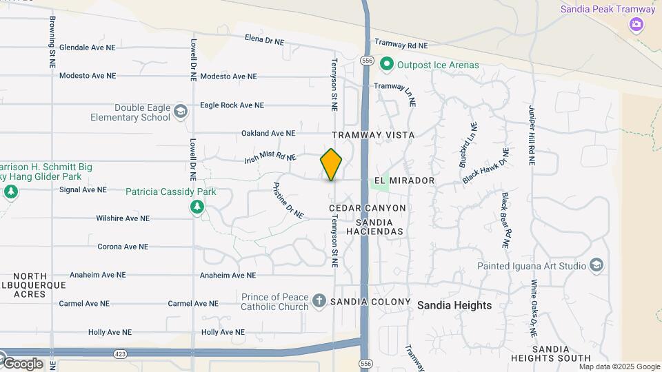 12100 Crimson Glory Rd NE Mapa y Detalles de la Ubicación