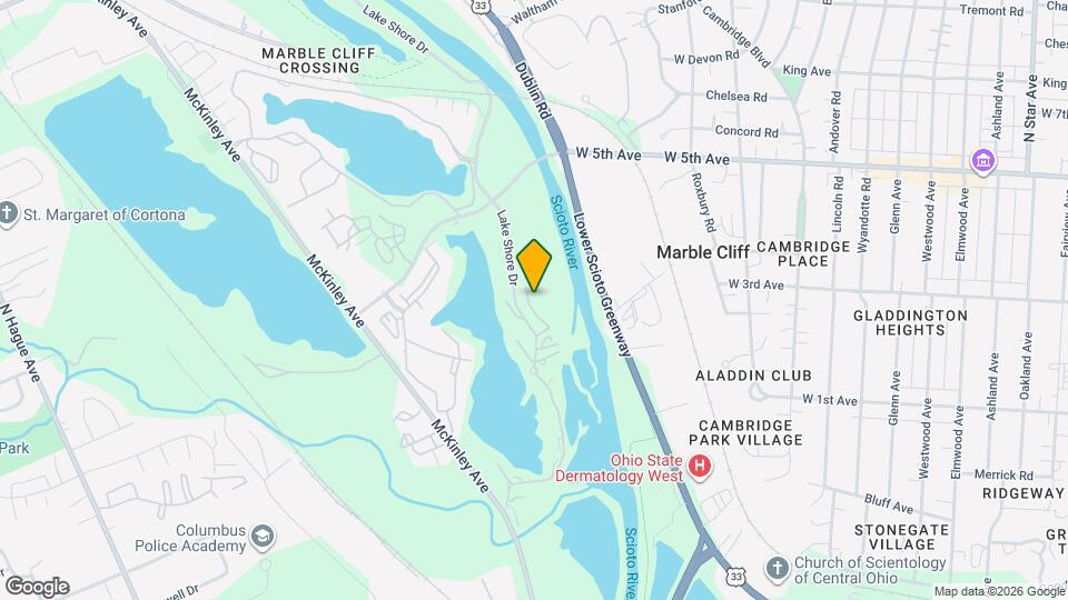 1478 Cliff Ct, Unit B Map and Location Details