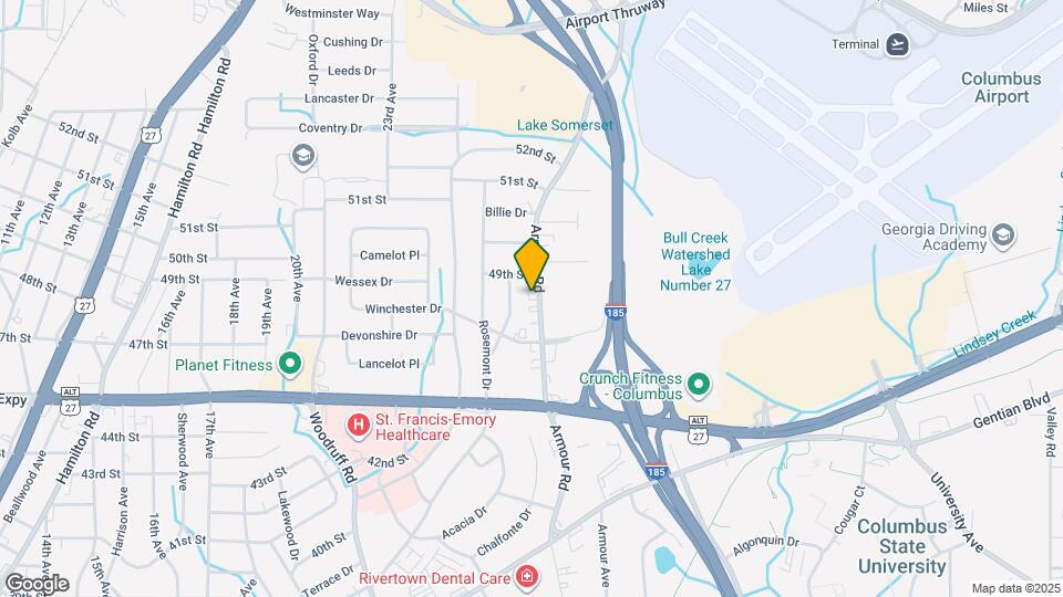 4741 Armour Rd Map and Location Details