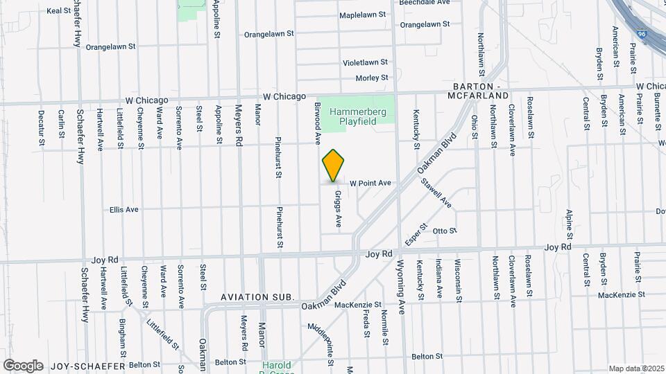 9051 Griggs St Map and Location Details