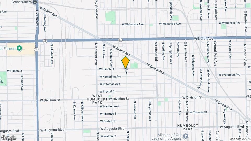 4201 W Hirsch St Mapa y Detalles de la Ubicación