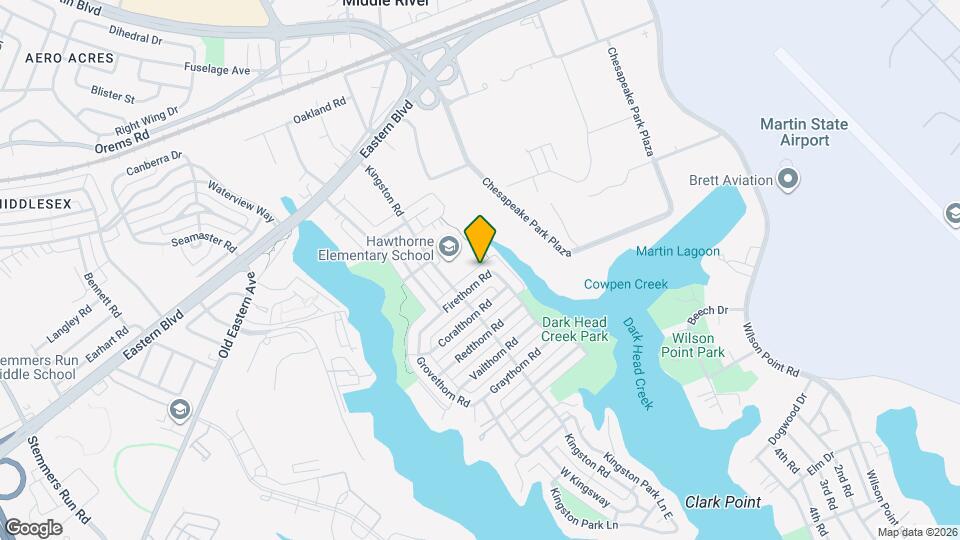 2237 Firethorn Rd Map and Location Details