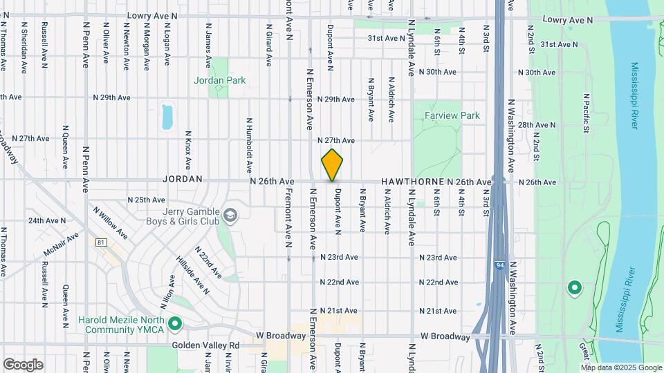 2523 Dupont Ave N Map and Location Details