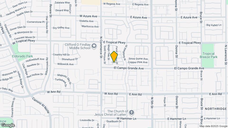 5808 Post Mountain St Map and Location Details