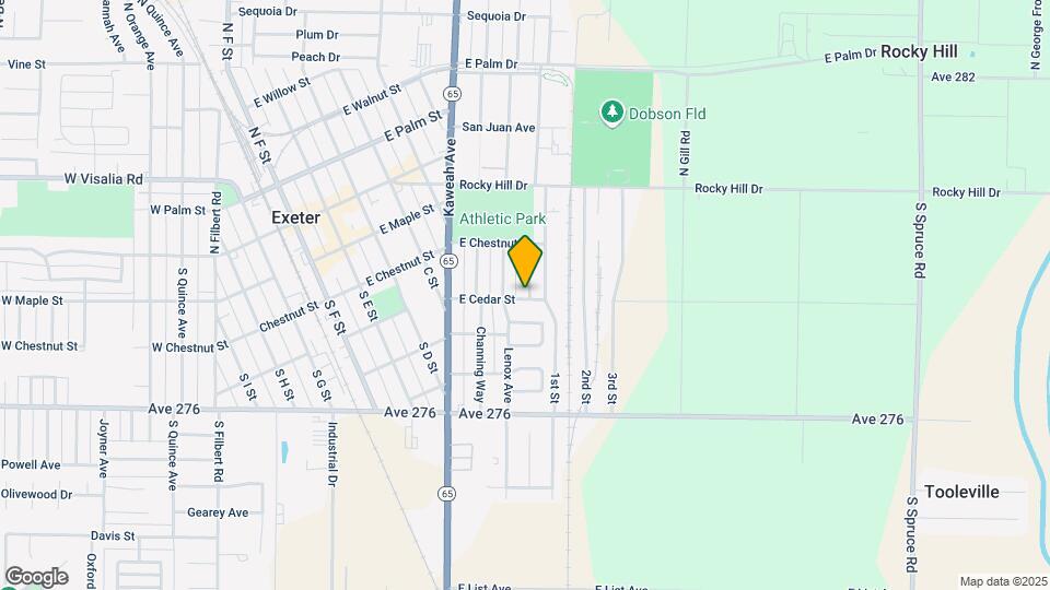 326 S Crespi Ave Map and Location Details