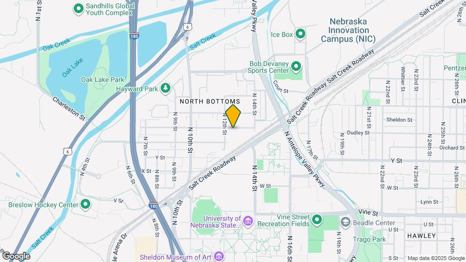 1227 New Hampshire St Map and Location Details