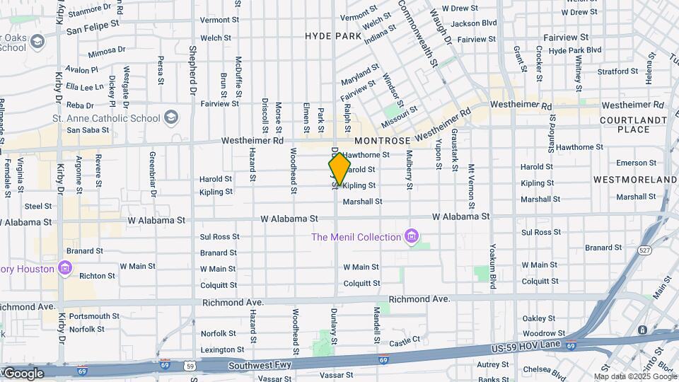1661 Kipling St-Unit -4 Map and Location Details
