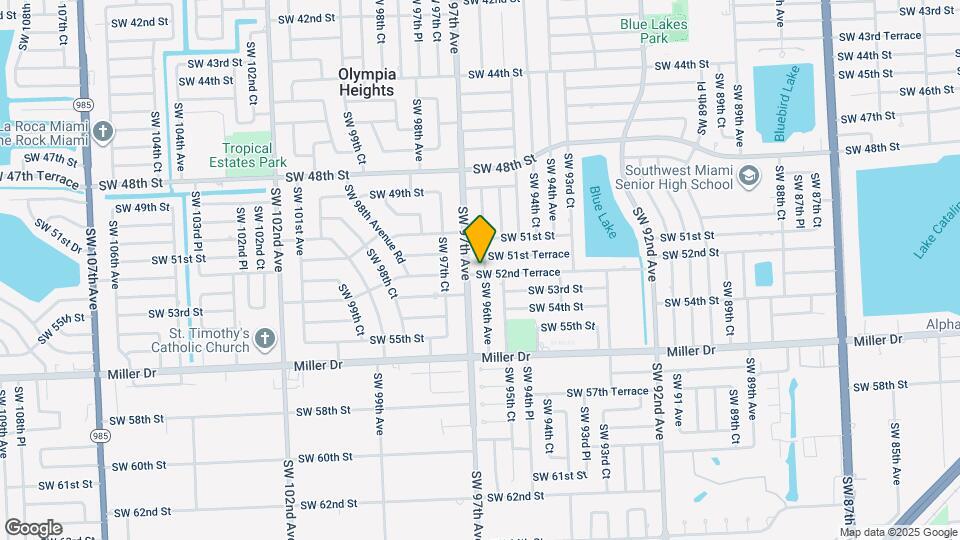 5250 SW 96th Ave Map and Location Details