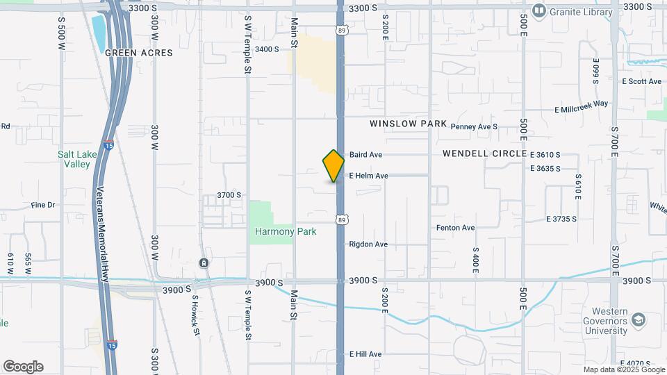 3674 S State St Map and Location Details