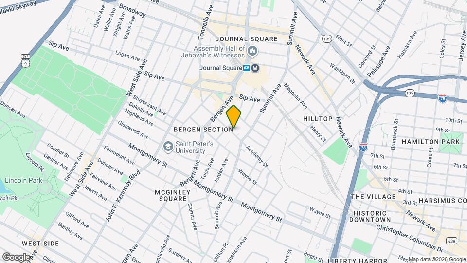 236-238 Academy St Map and Location Details