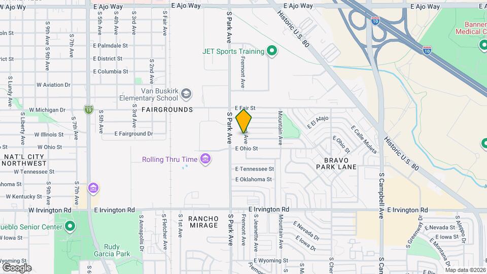 4608 Fremont Ave Map and Location Details