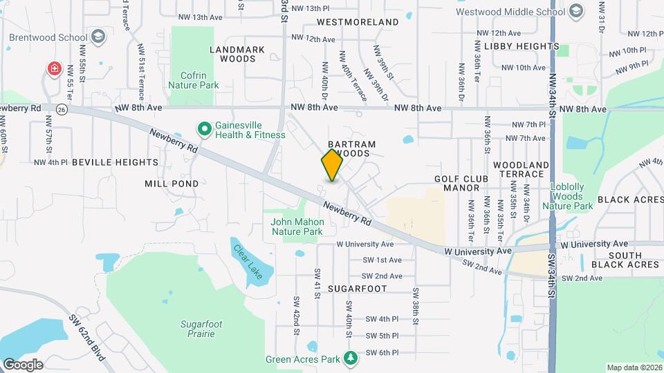 538 NW 39th Rd Map and Location Details