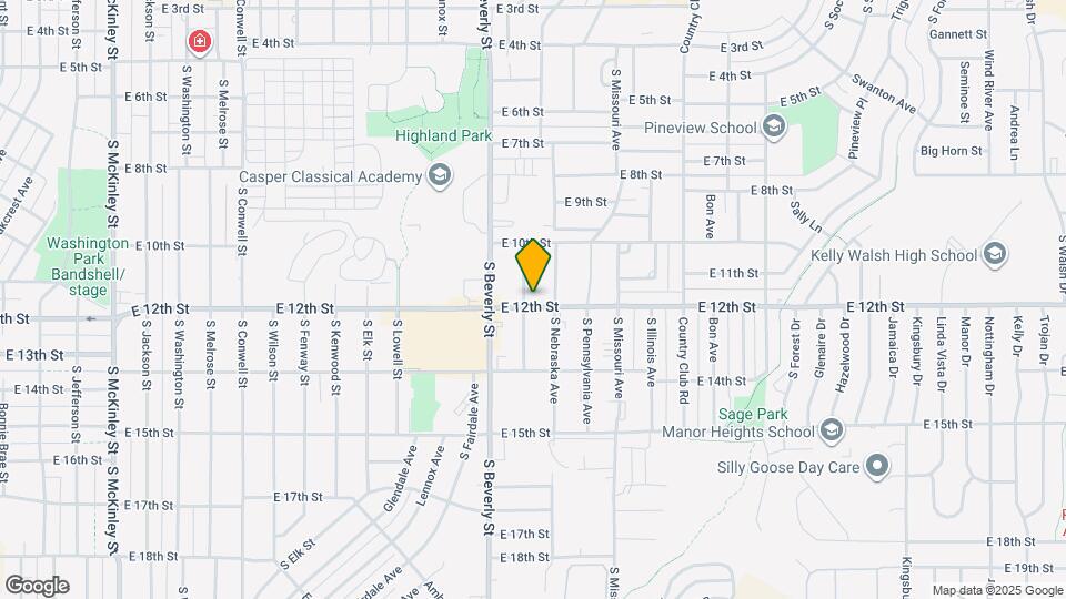 2310 E 12th St Map and Location Details