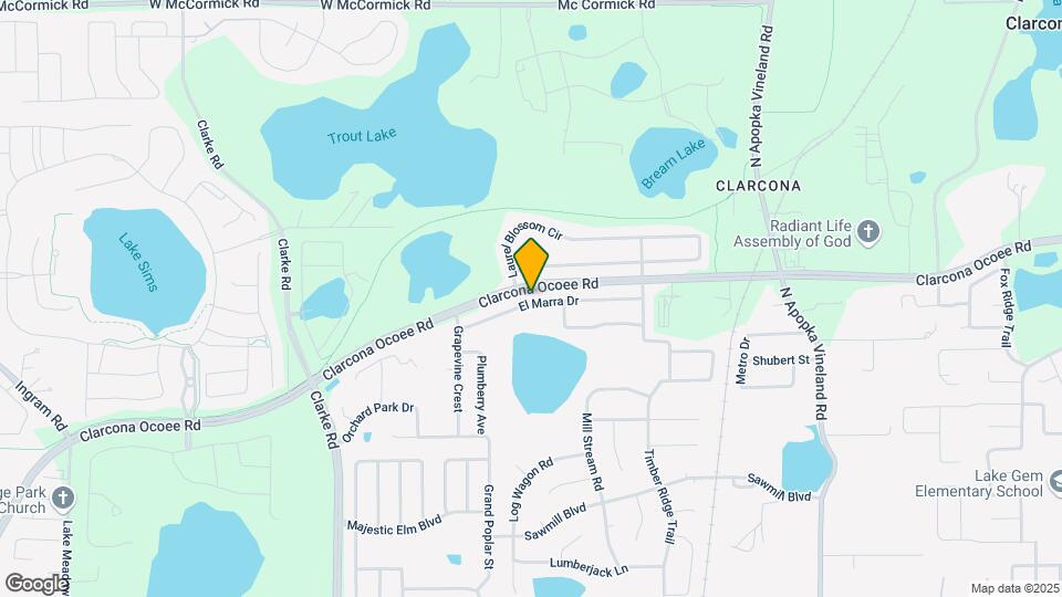 2200 El Marra Dr Map and Location Details