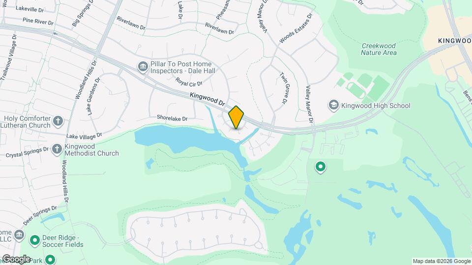 3126 E Lake Cres Dr Map and Location Details