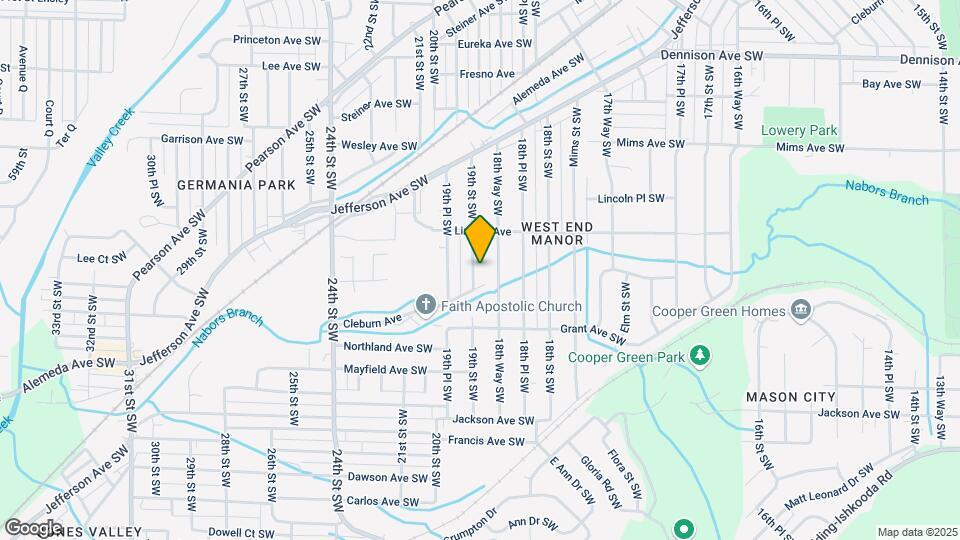 1501 19th St SW Map and Location Details