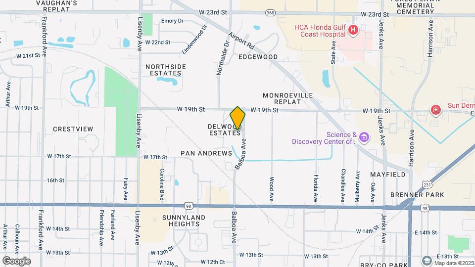 1817 Balboa Ave Map and Location Details