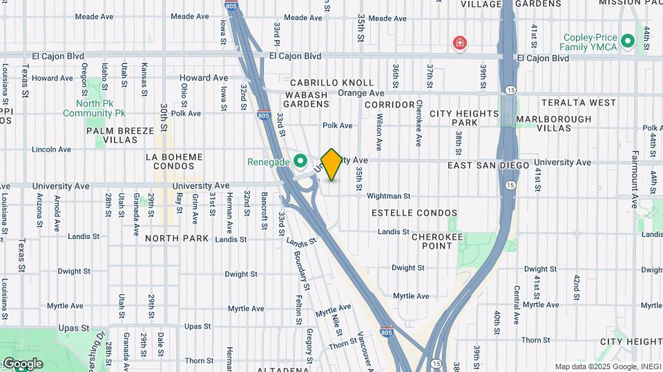 3820 Swift Ave Map and Location Details