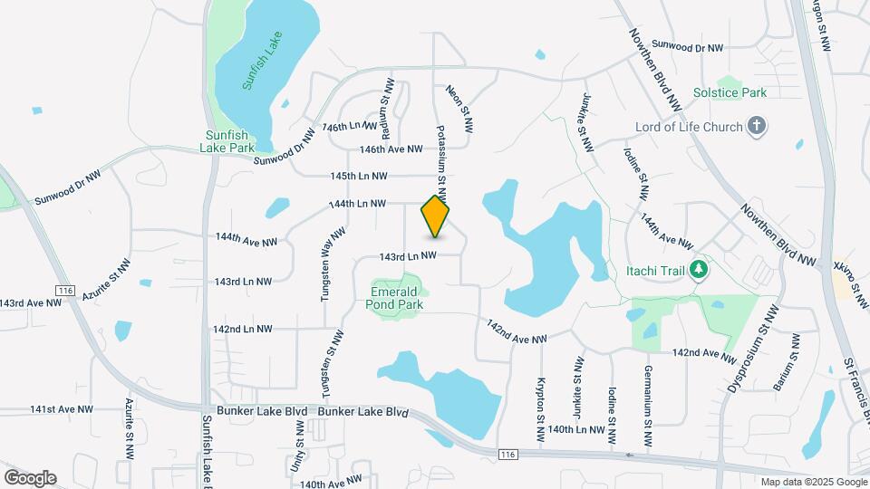 5971 143rd Ln NW Map and Location Details