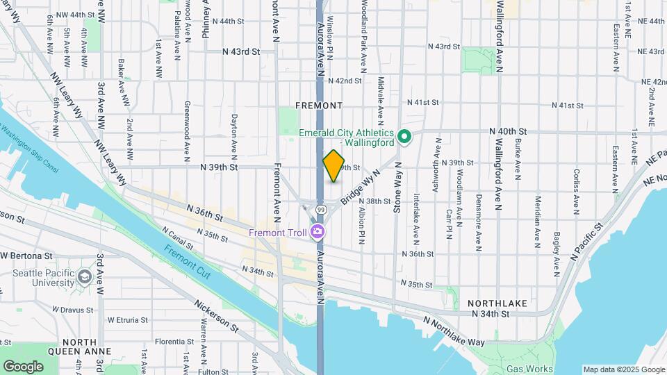 3816 Winslow Pl N Mapa y Detalles de la Ubicación