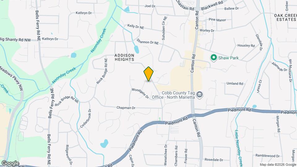 2966 Brookridge Ct Map and Location Details