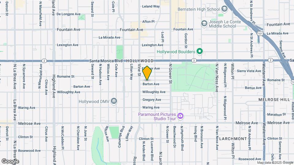 6033 Barton Ave Mapa y Detalles de la Ubicación