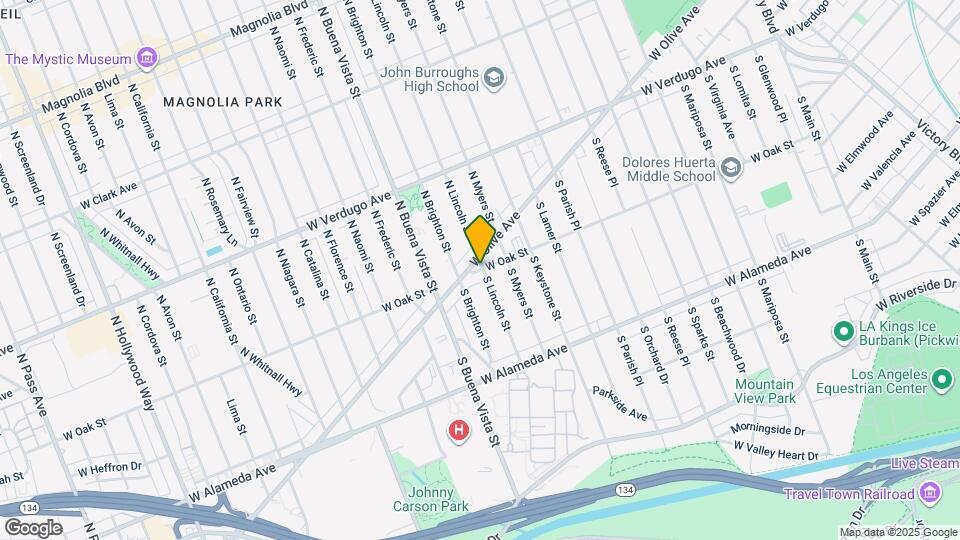 2302 W Oak St, Unit 1 Map and Location Details