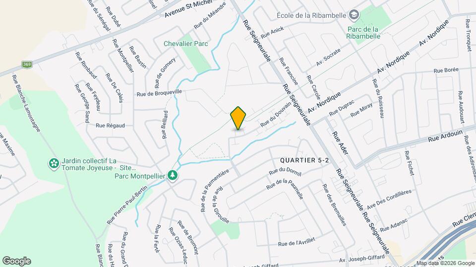 517 Du Douvain Rue Map and Location Details