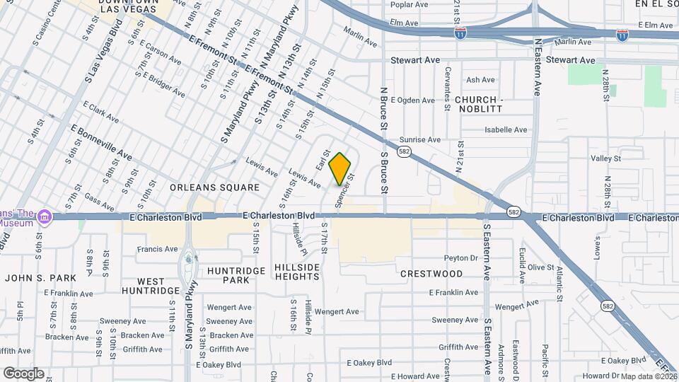 258 Spencer St Map and Location Details