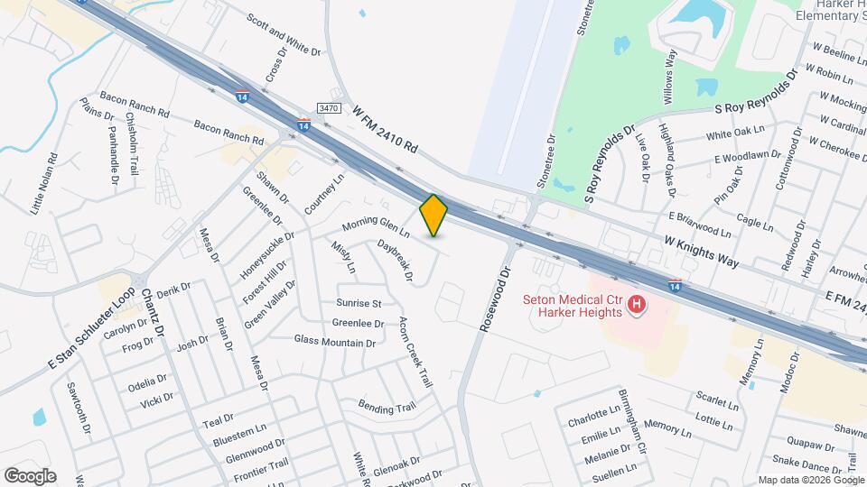 5301 Morning Glen Ln Map and Location Details