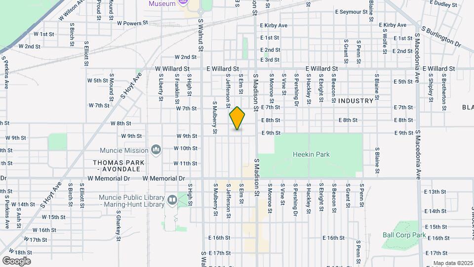 318 E 9th St Map and Location Details