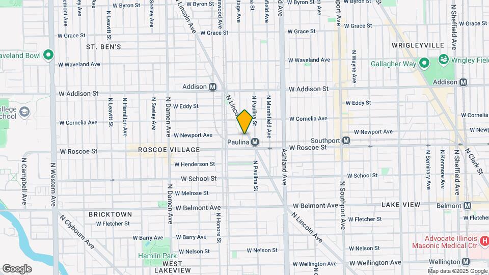 3426 N Lincoln Ave Mapa y Detalles de la Ubicación