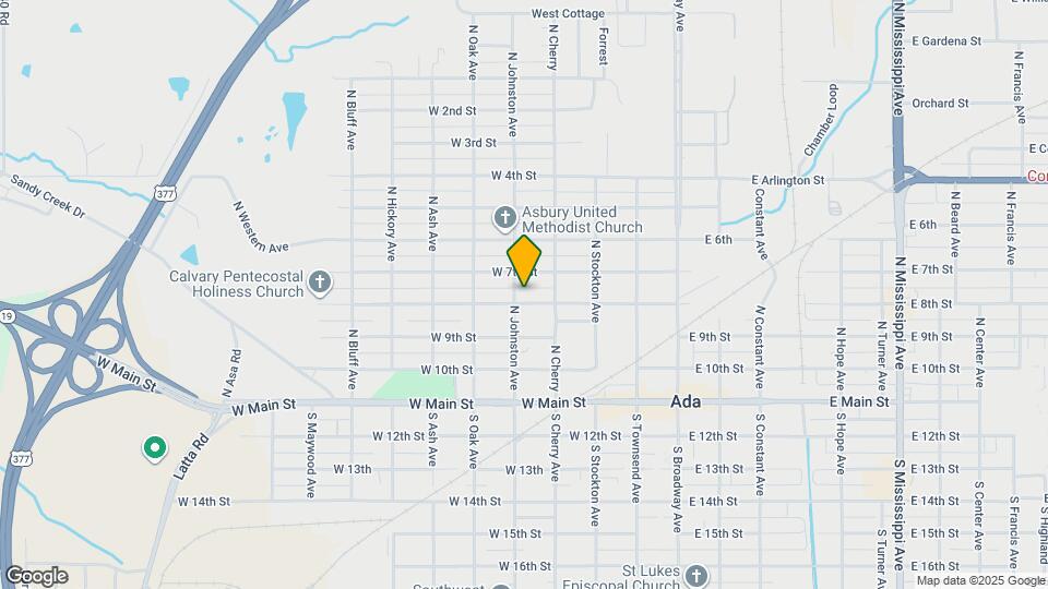 428 W 8th St Map and Location Details