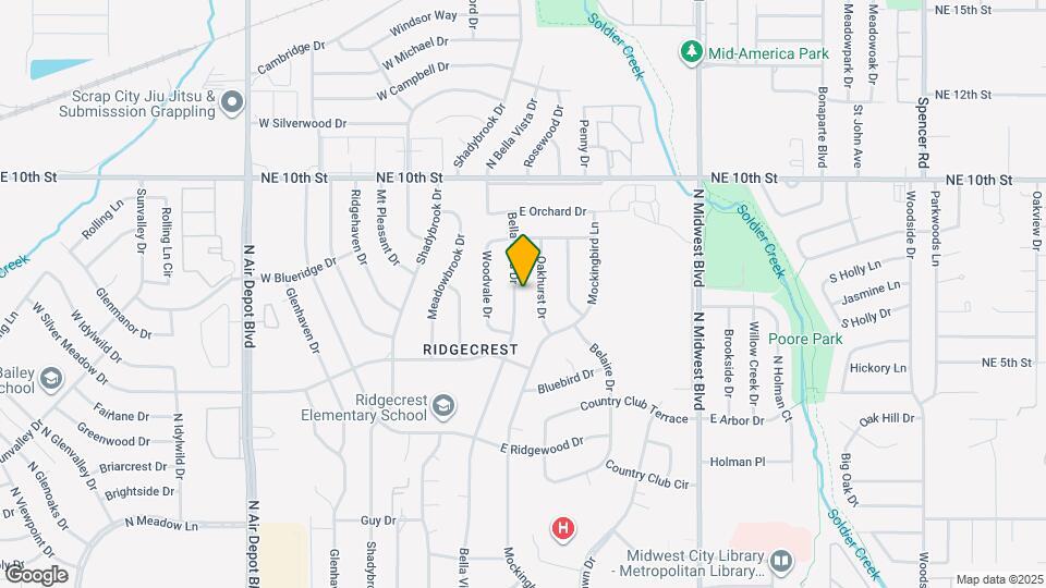 3500 Bella Vista Dr Map and Location Details